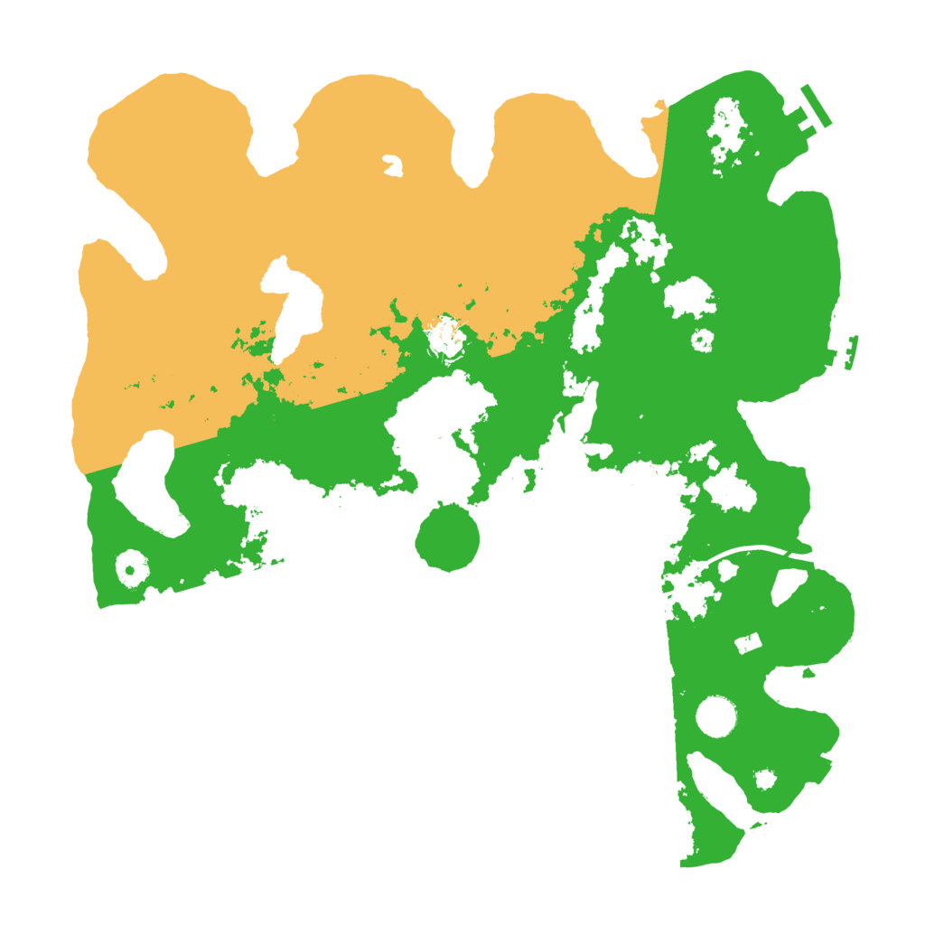 Biome Rust Map: Procedural Map, Size: 4000, Seed: 342892419