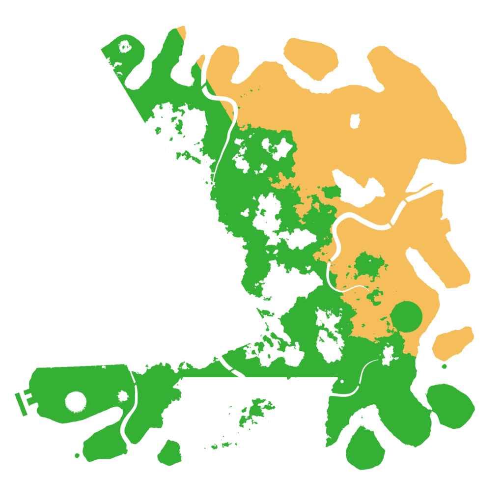 Biome Rust Map: Procedural Map, Size: 4250, Seed: 252587
