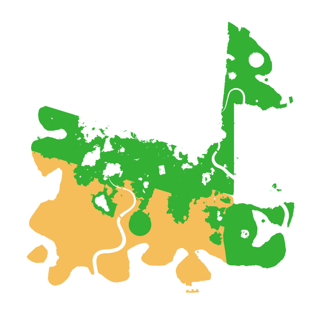 Biome Rust Map: Procedural Map, Size: 3650, Seed: 1036999620