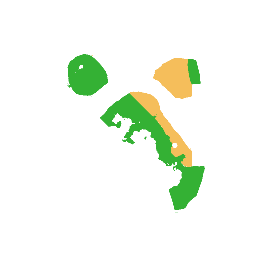 Biome Rust Map: Procedural Map, Size: 1500, Seed: 1701