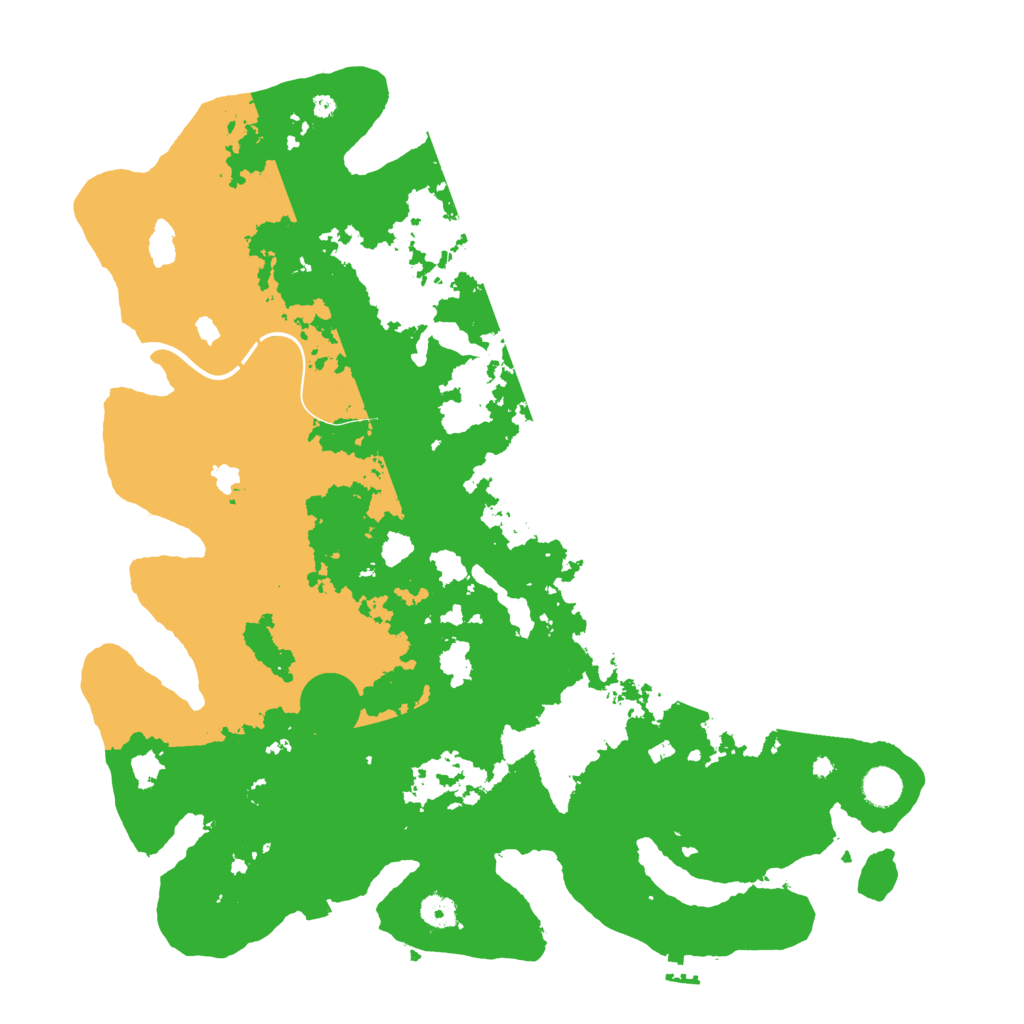 Biome Rust Map: Procedural Map, Size: 4500, Seed: 908