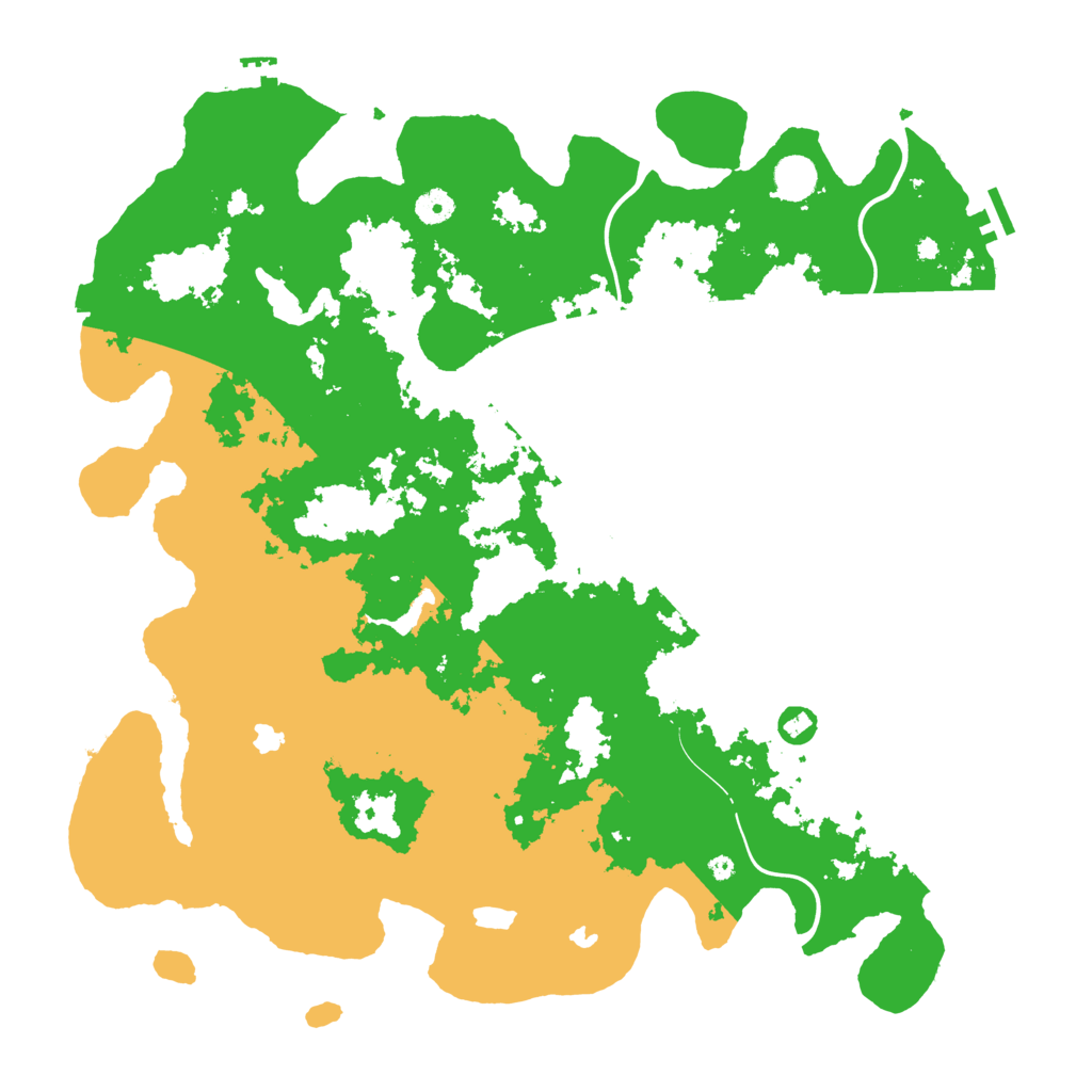 Biome Rust Map: Procedural Map, Size: 4500, Seed: 3235654