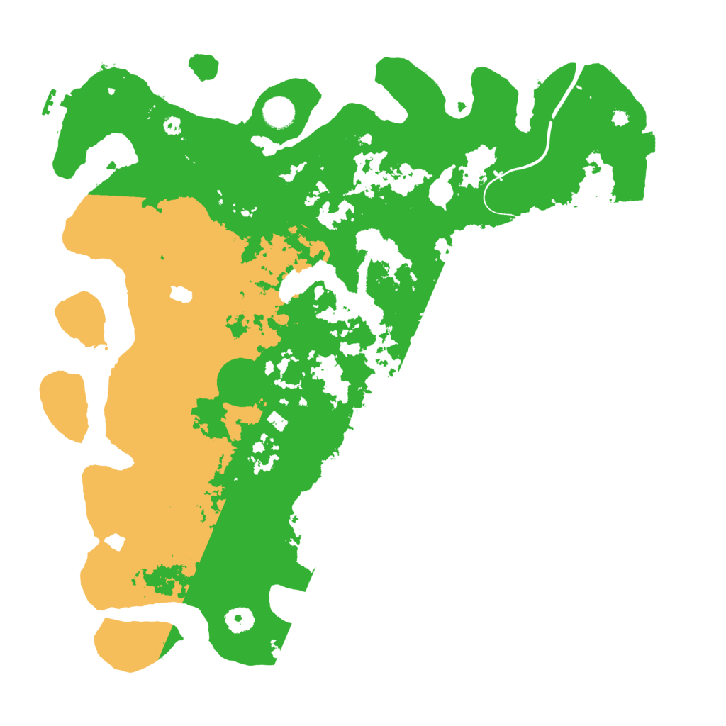 Biome Rust Map: Procedural Map, Size: 4000, Seed: 1352905355