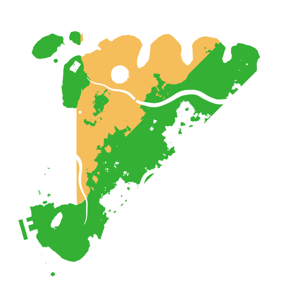 Biome Rust Map: Procedural Map, Size: 3000, Seed: 1311531655