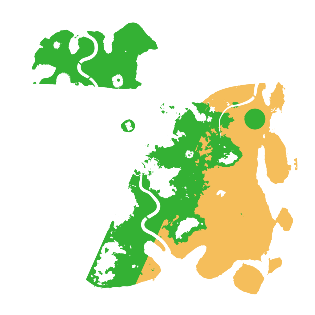 Biome Rust Map: Procedural Map, Size: 4000, Seed: 2100015683