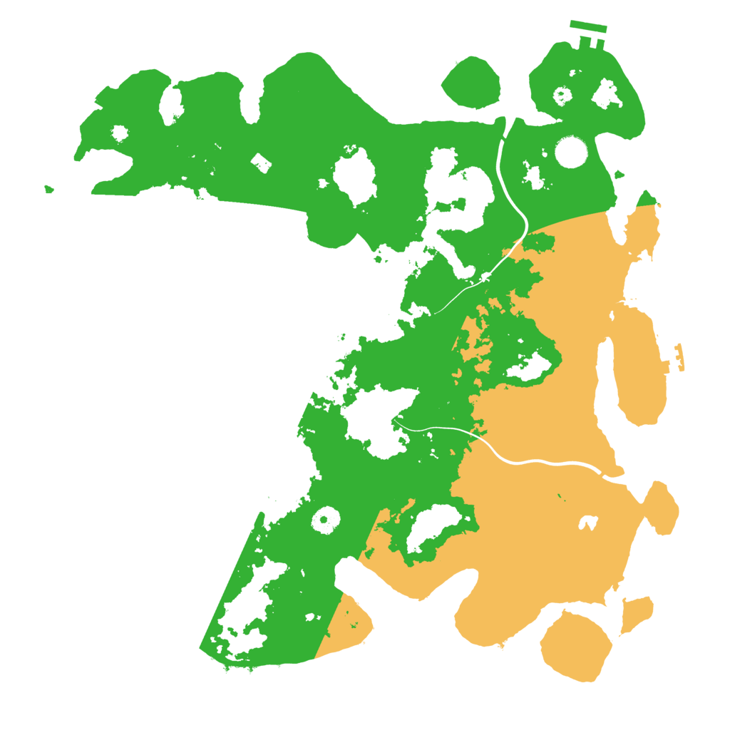 Biome Rust Map: Procedural Map, Size: 4000, Seed: 2100015683