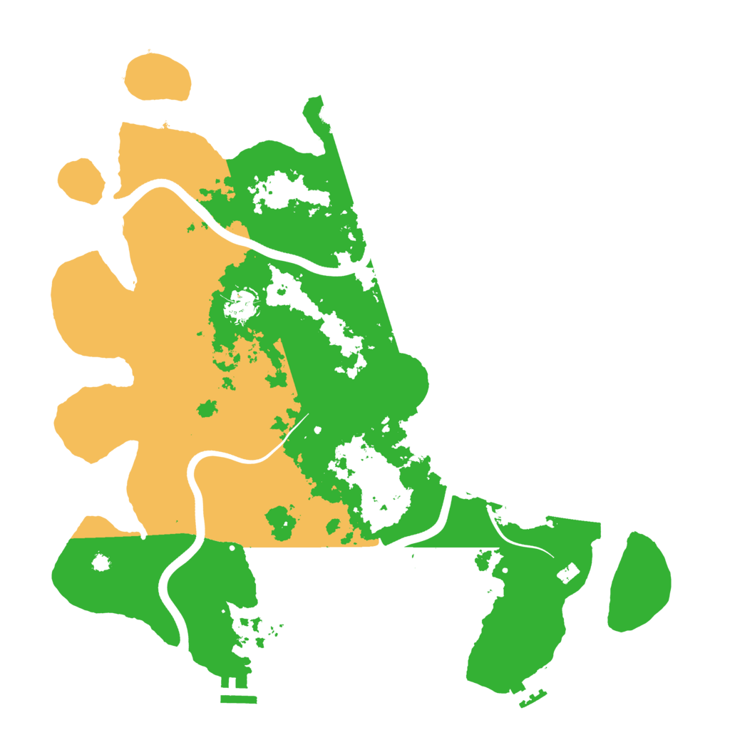 Biome Rust Map: Procedural Map, Size: 3750, Seed: 1853345438
