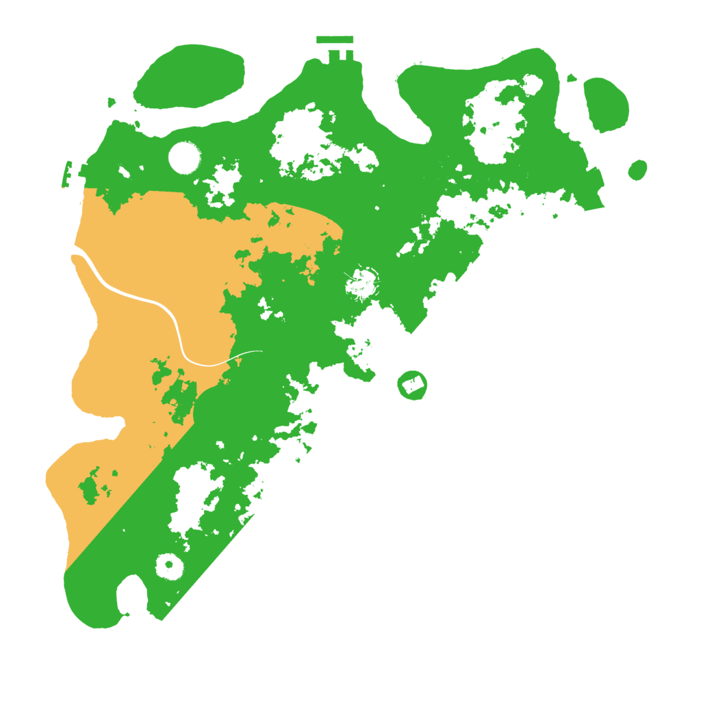 Biome Rust Map: Procedural Map, Size: 3850, Seed: 1439782683