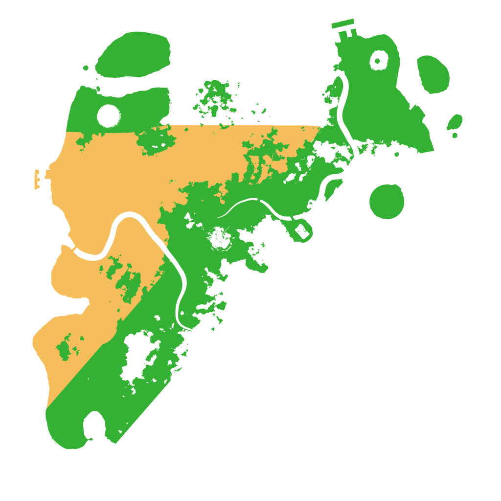 Biome Rust Map: Procedural Map, Size: 3850, Seed: 1439782683