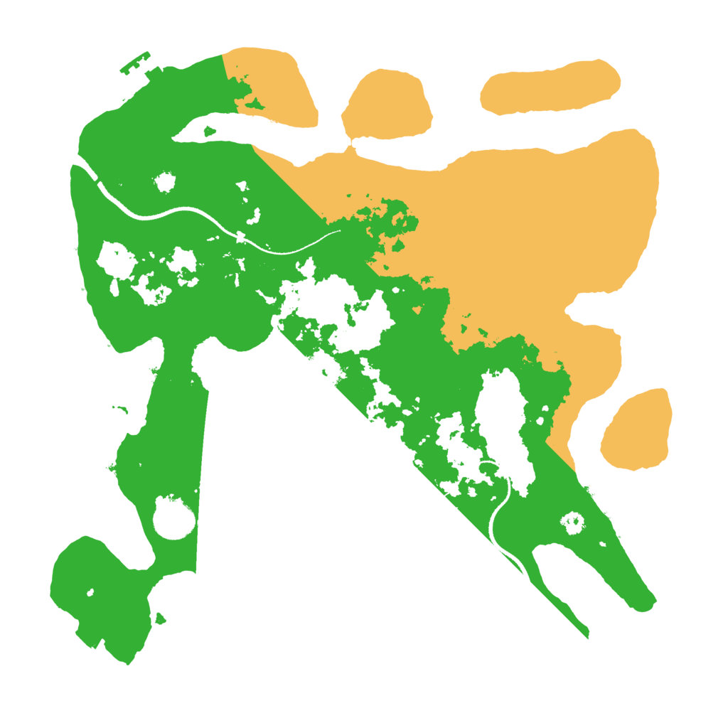 Biome Rust Map: Procedural Map, Size: 3250, Seed: 2080090888