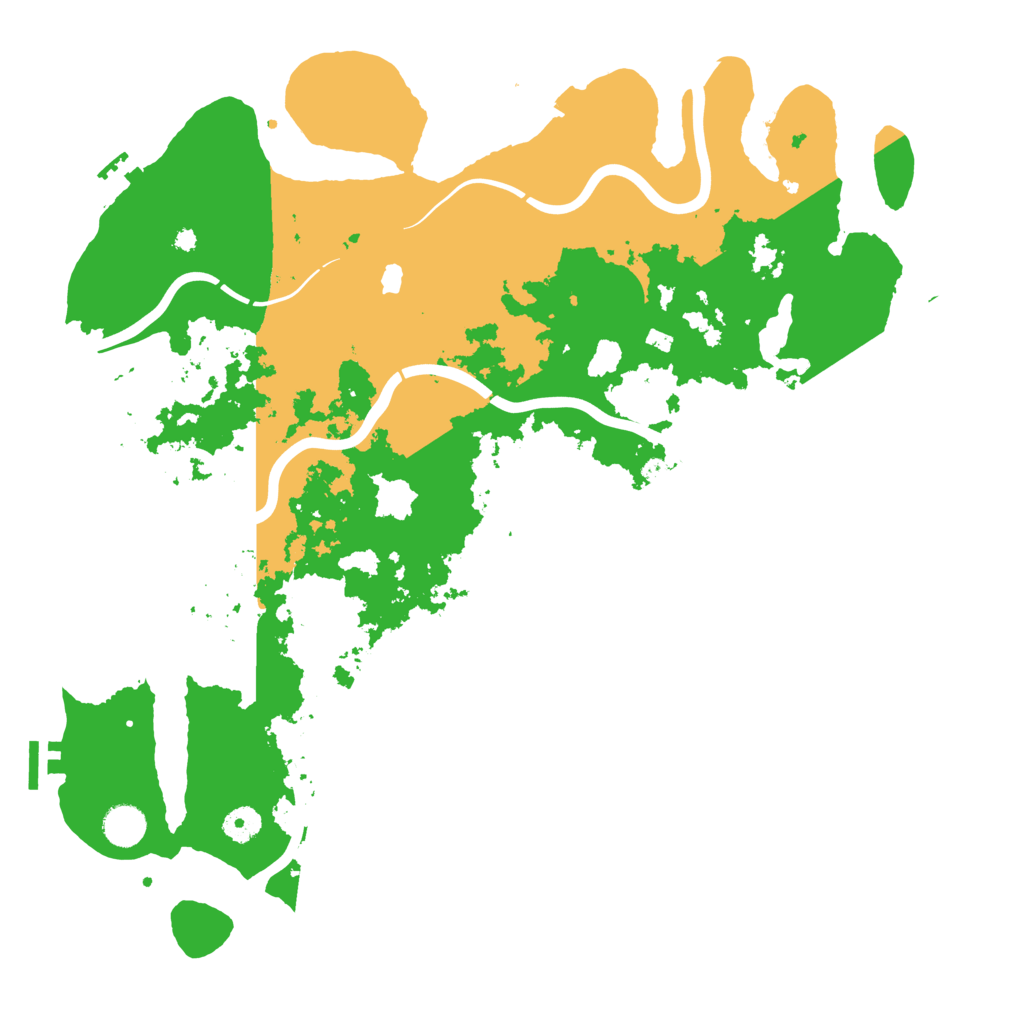 Biome Rust Map: Procedural Map, Size: 4250, Seed: 671095