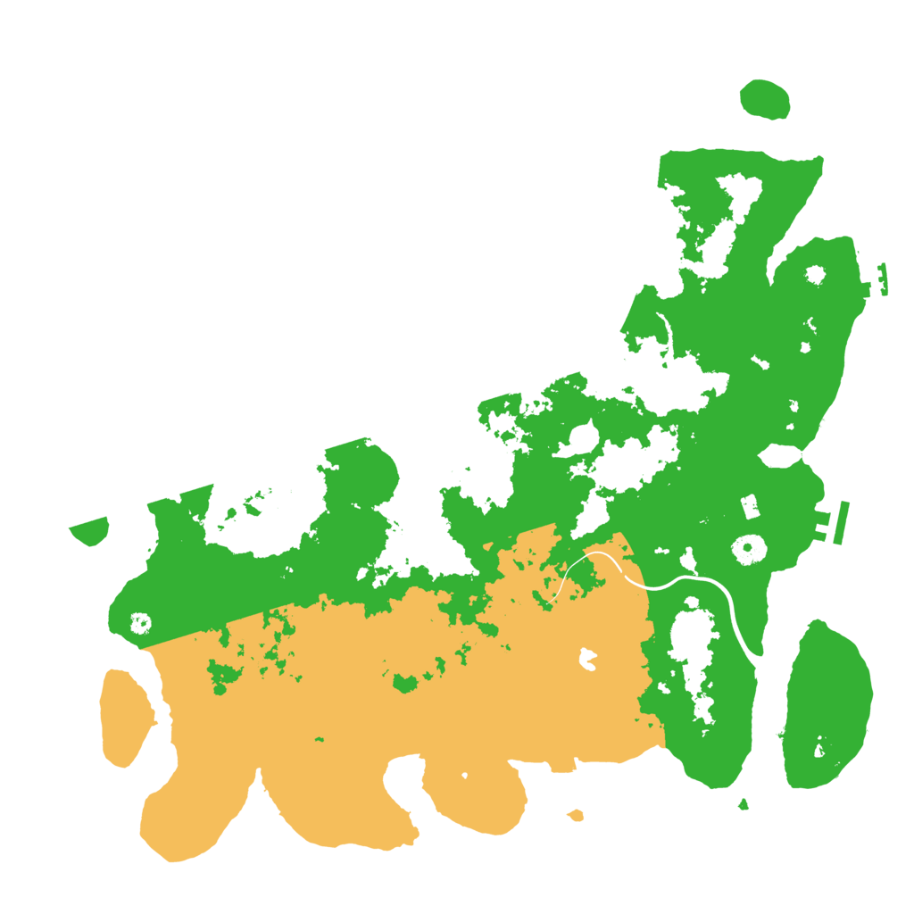 Biome Rust Map: Procedural Map, Size: 4250, Seed: 325106