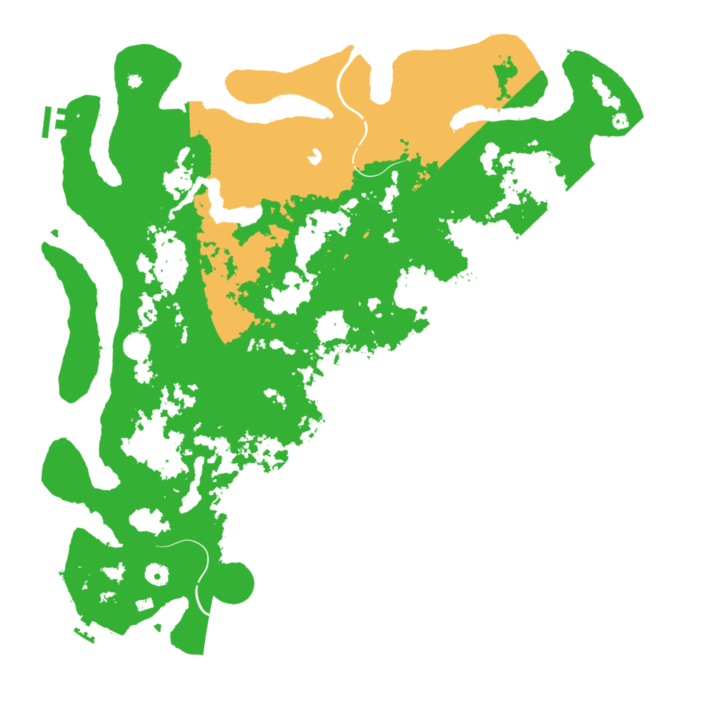 Biome Rust Map: Procedural Map, Size: 4500, Seed: 630717024