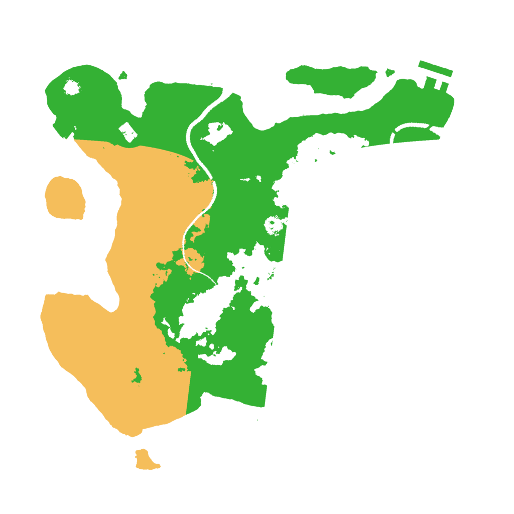 Biome Rust Map: Procedural Map, Size: 3000, Seed: 16339