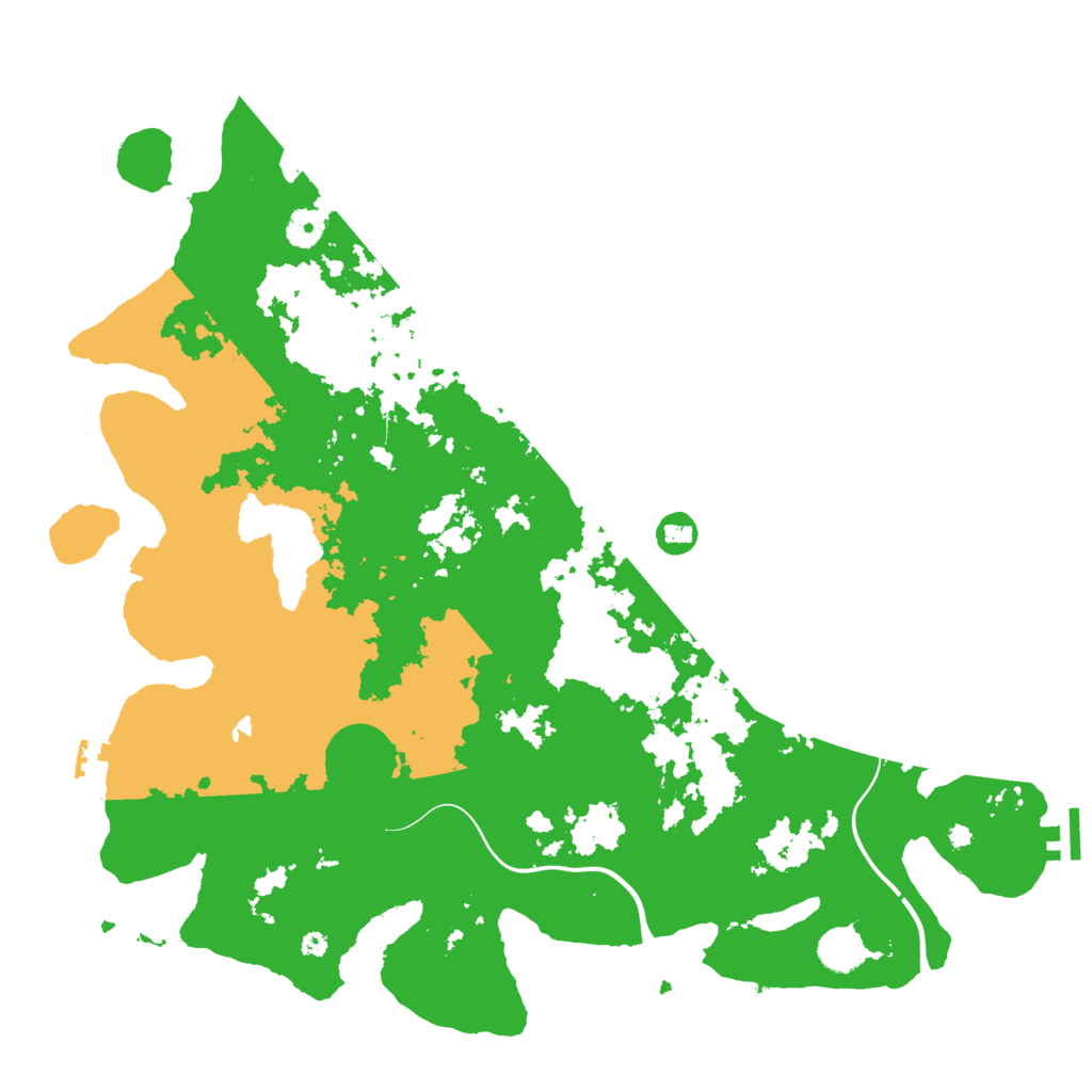 Biome Rust Map: Procedural Map, Size: 4250, Seed: 1861701432