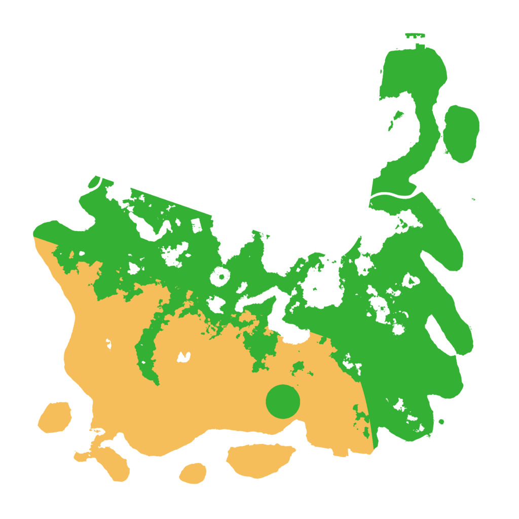 Biome Rust Map: Procedural Map, Size: 4000, Seed: 1136084889