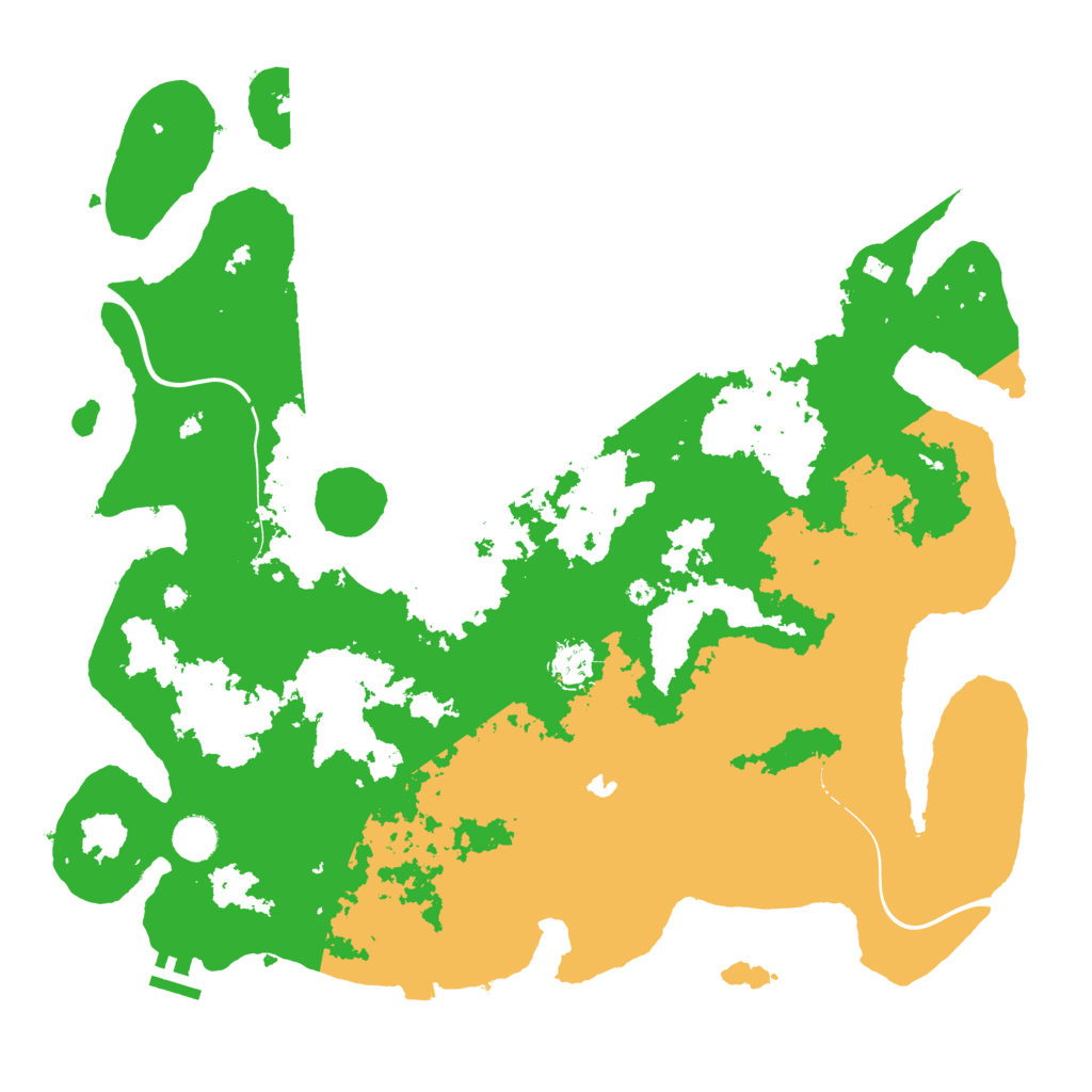 Biome Rust Map: Procedural Map, Size: 4250, Seed: 582429779