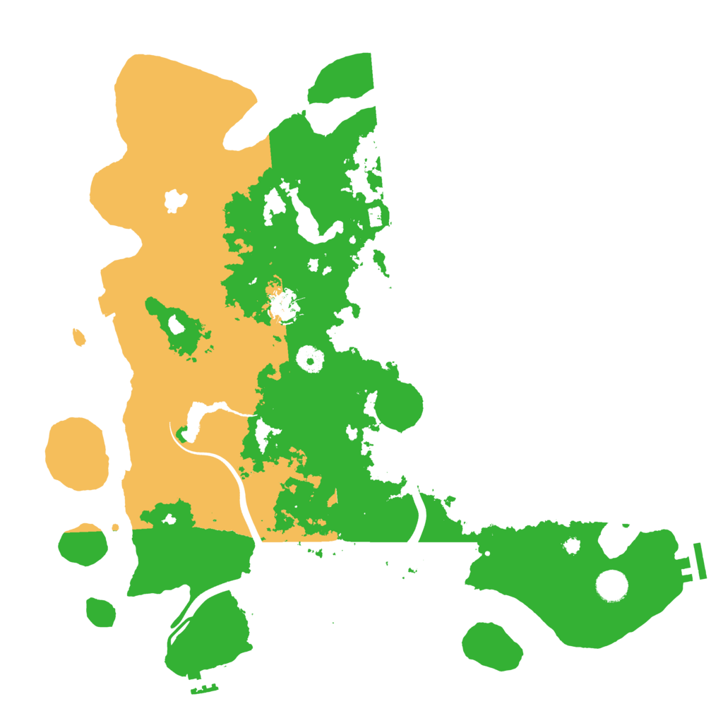 Biome Rust Map: Procedural Map, Size: 4000, Seed: 1634869505