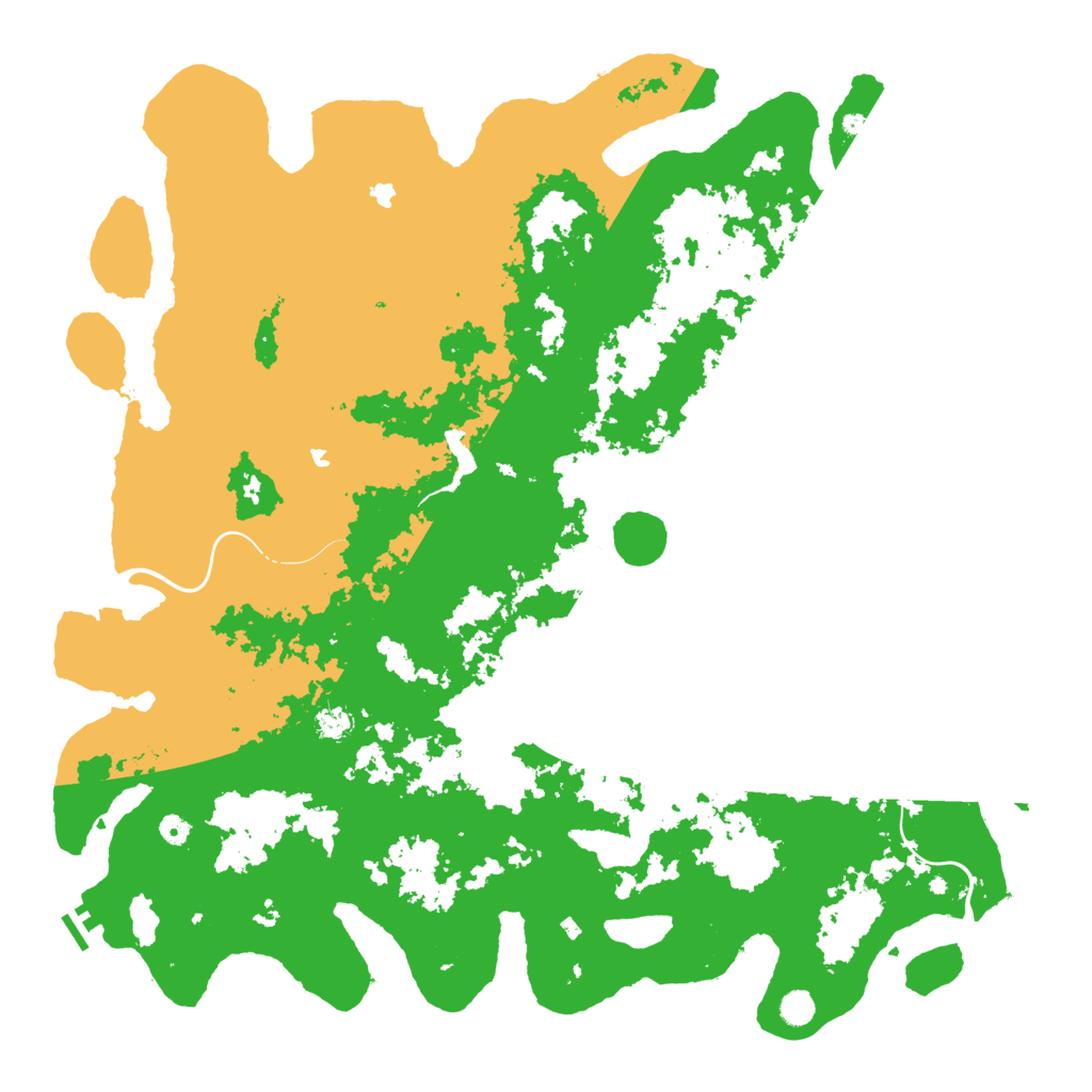Biome Rust Map: Procedural Map, Size: 5500, Seed: 185635
