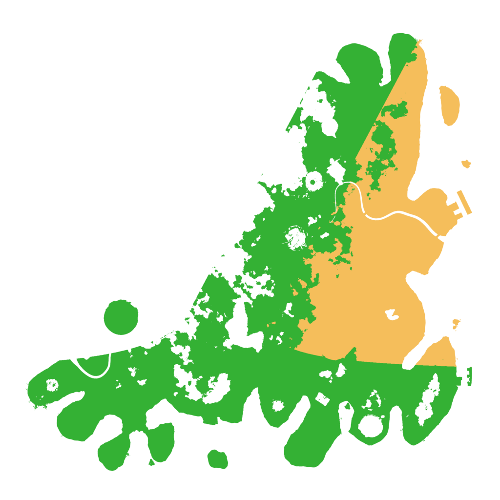 Biome Rust Map: Procedural Map, Size: 4000, Seed: 1770774100