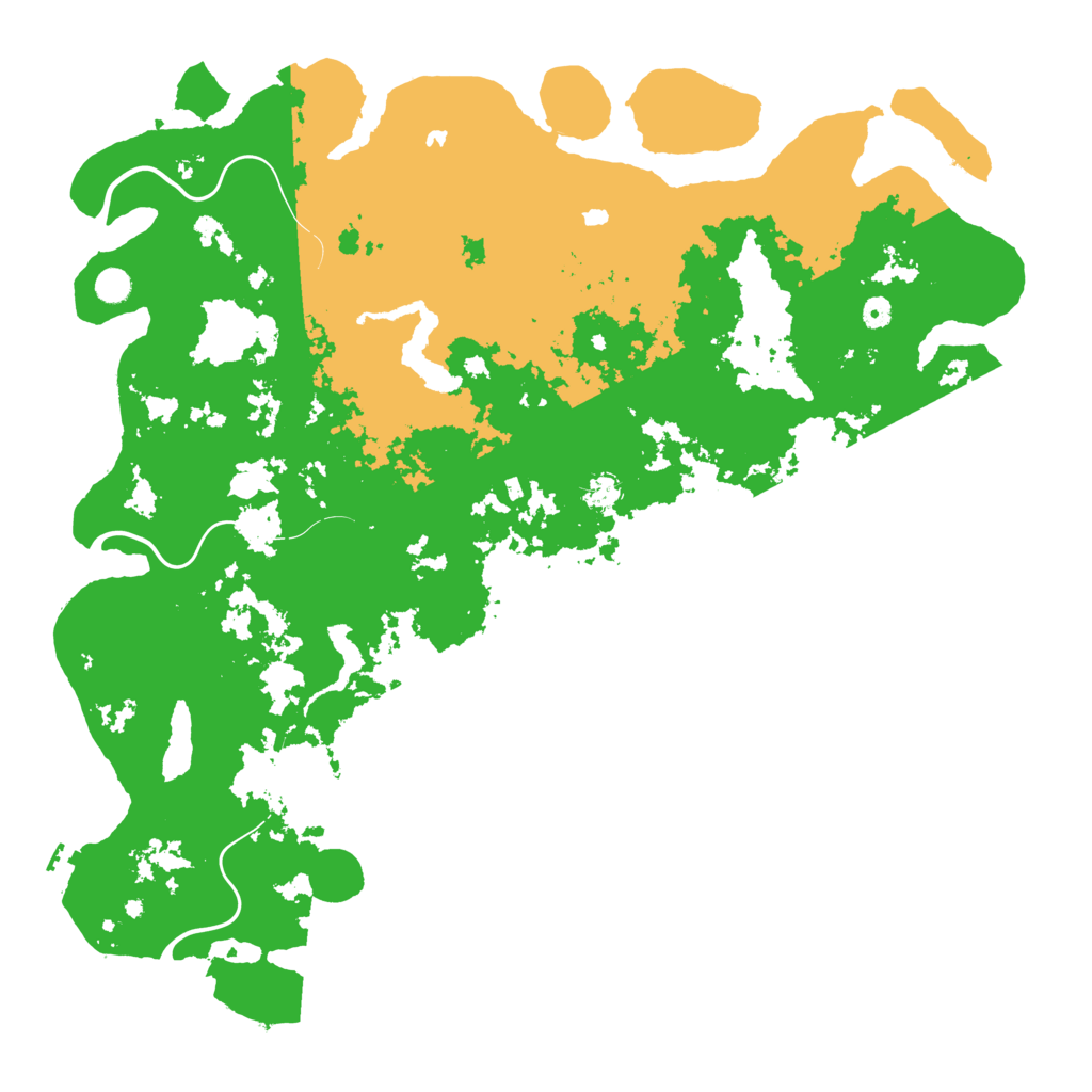 Biome Rust Map: Procedural Map, Size: 5358, Seed: 481981