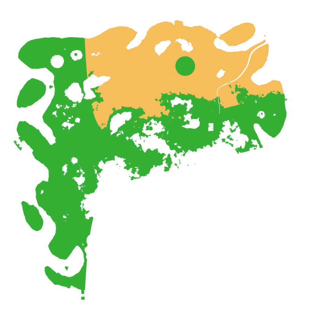 Biome Rust Map: Procedural Map, Size: 4250, Seed: 14592842
