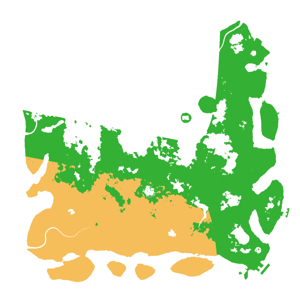 Biome Rust Map: Procedural Map, Size: 4800, Seed: 583591503