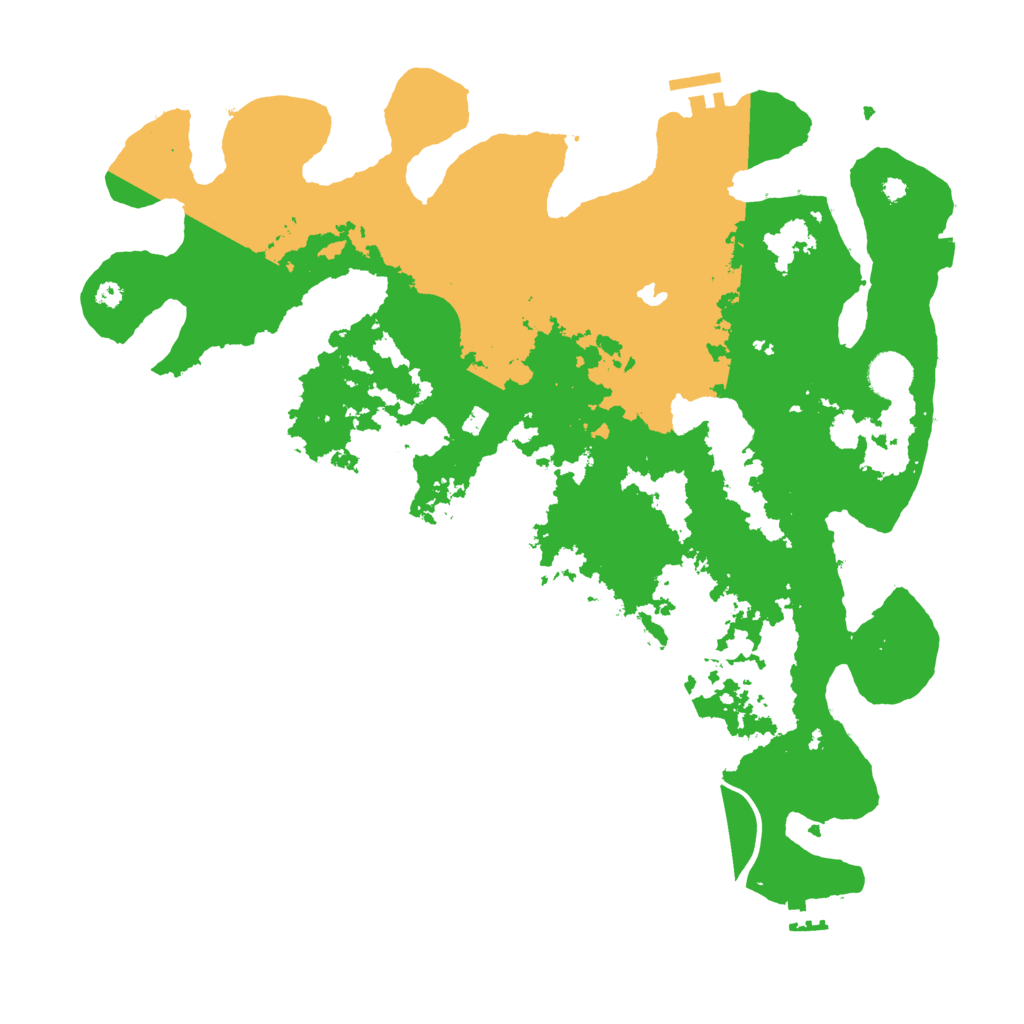 Biome Rust Map: Procedural Map, Size: 4000, Seed: 273094783