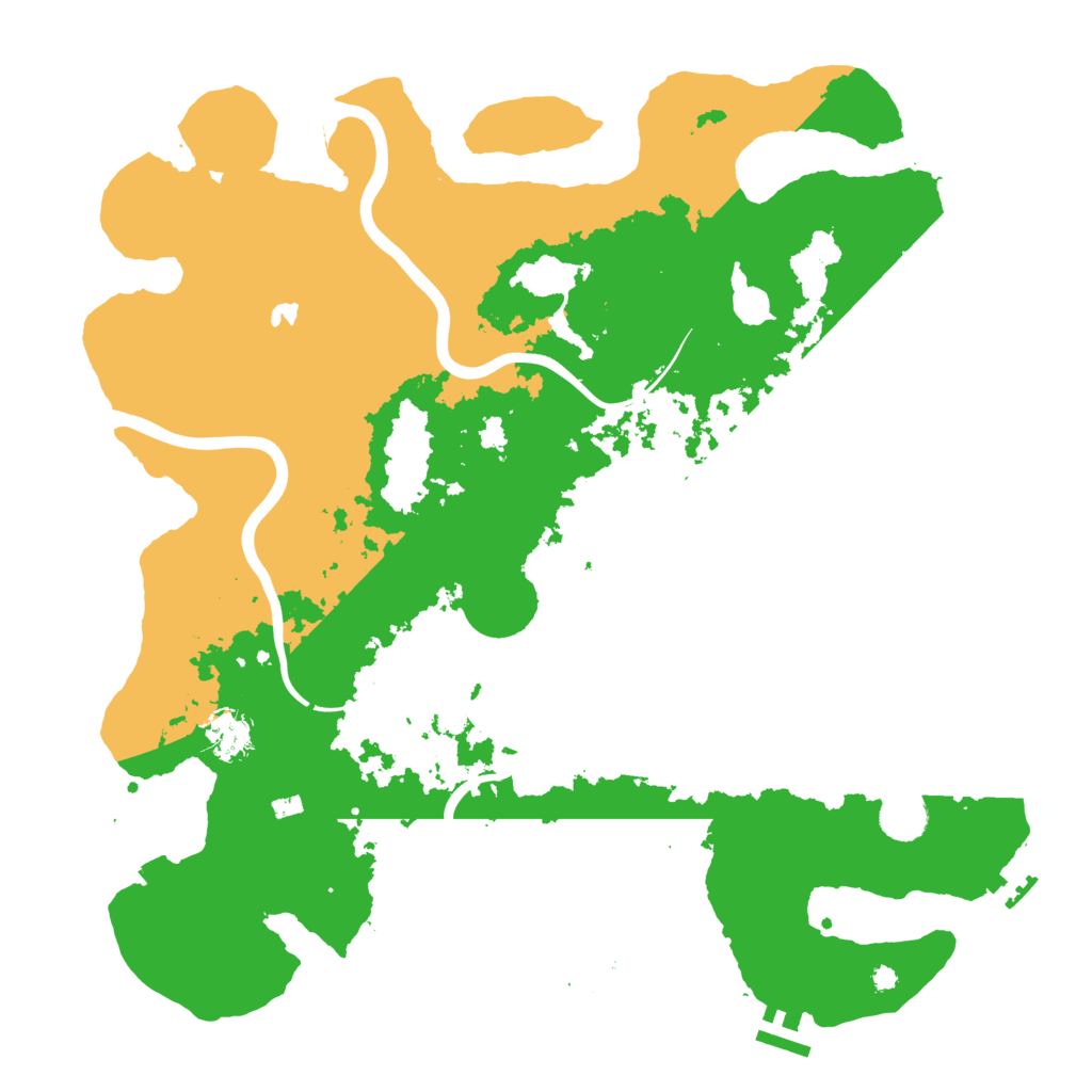 Biome Rust Map: Procedural Map, Size: 4000, Seed: 273789725