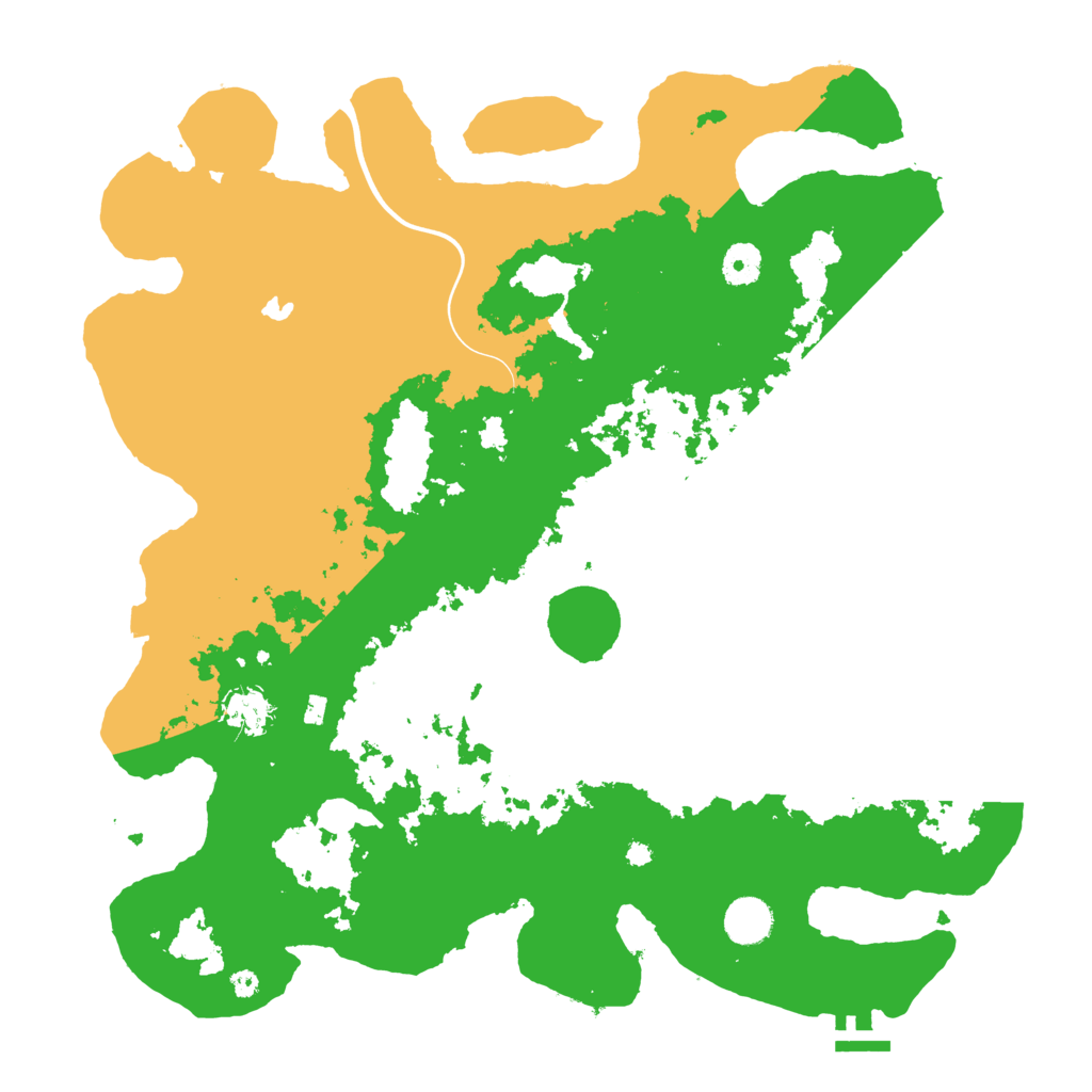 Biome Rust Map: Procedural Map, Size: 4000, Seed: 273789725