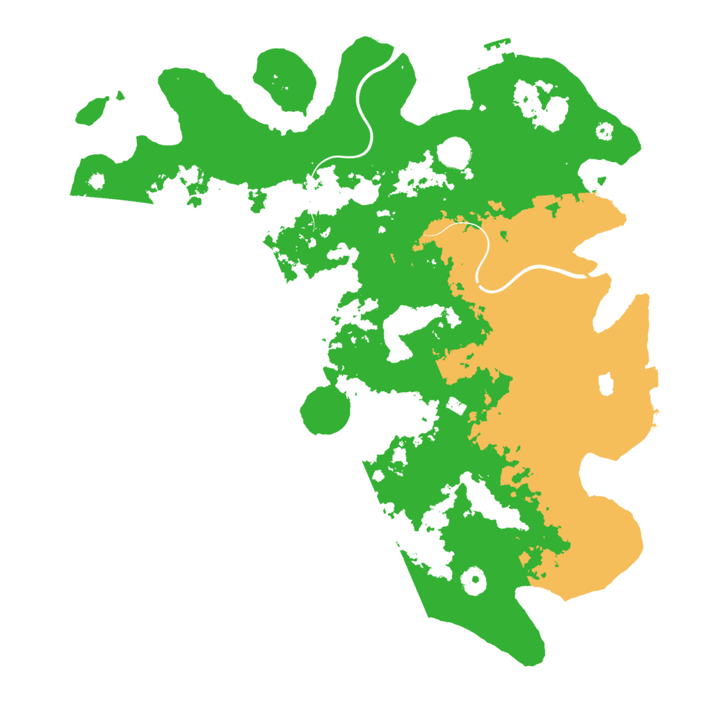 Biome Rust Map: Procedural Map, Size: 4000, Seed: 350718273
