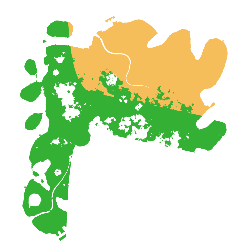 Biome Rust Map: Procedural Map, Size: 3700, Seed: 1757342030