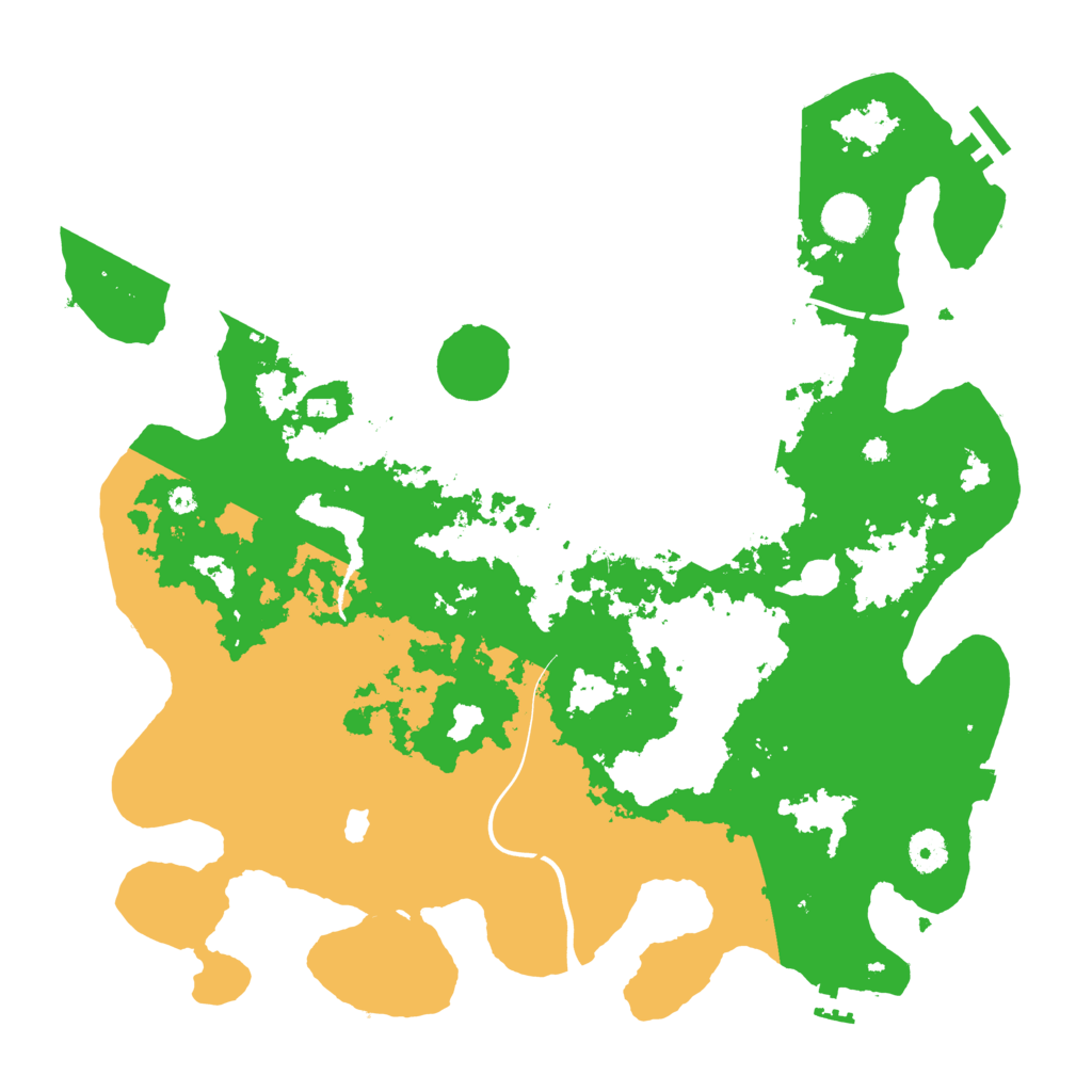 Biome Rust Map: Procedural Map, Size: 4000, Seed: 130394