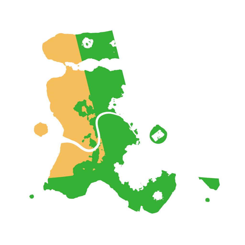 Biome Rust Map: Procedural Map, Size: 2300, Seed: 217659963