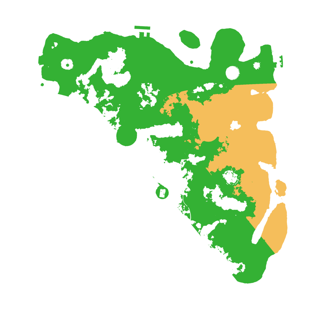 Biome Rust Map: Procedural Map, Size: 4000, Seed: 855569