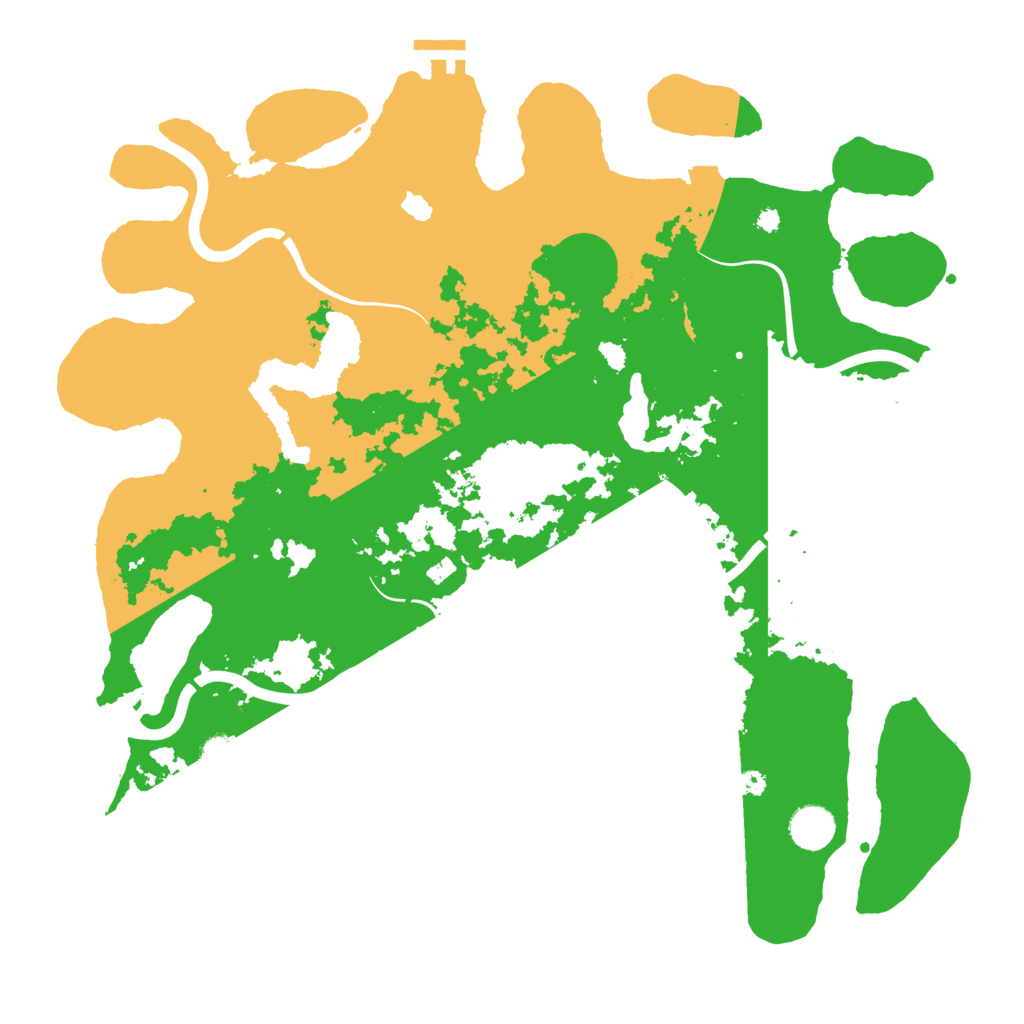 Biome Rust Map: Procedural Map, Size: 4000, Seed: 264146423