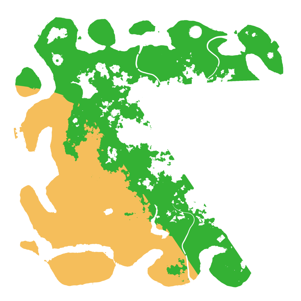 Biome Rust Map: Procedural Map, Size: 4250, Seed: 2314