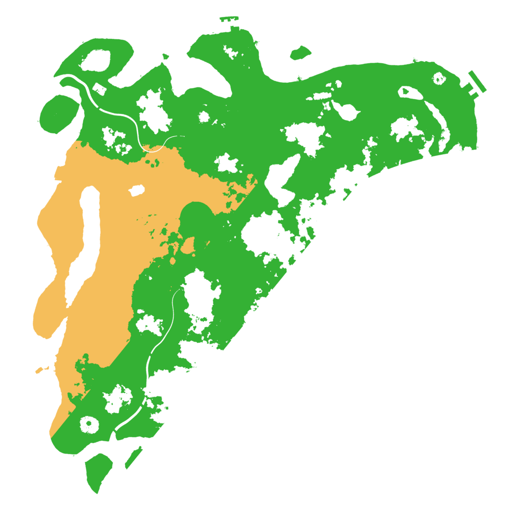 Biome Rust Map: Procedural Map, Size: 4250, Seed: 344446970