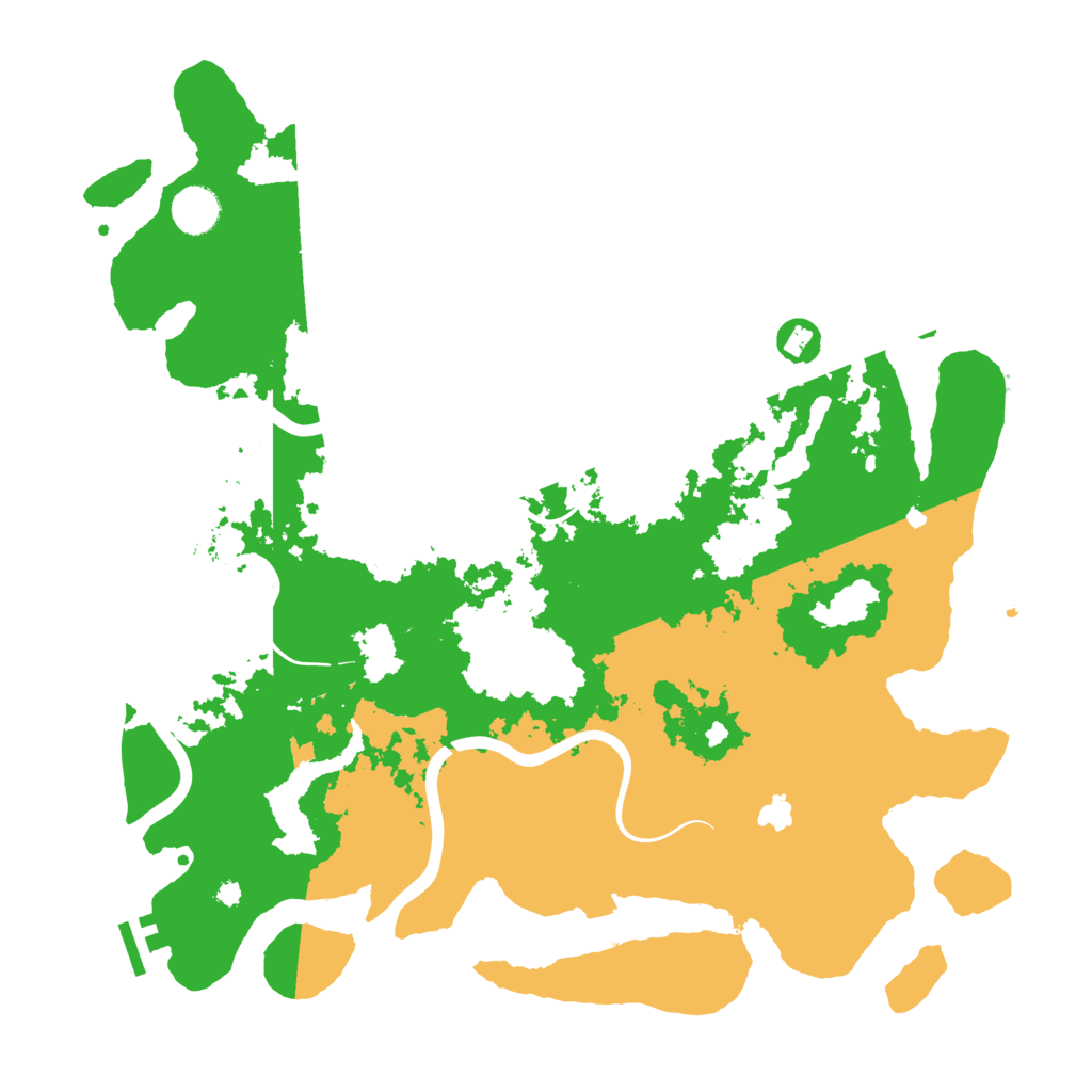 Biome Rust Map: Procedural Map, Size: 4000, Seed: 1932526853