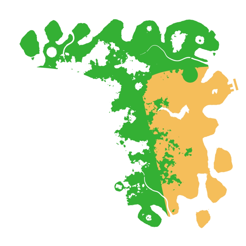 Biome Rust Map: Procedural Map, Size: 4245, Seed: 779699744