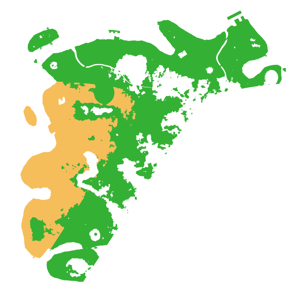 Biome Rust Map: Procedural Map, Size: 4000, Seed: 2045728882