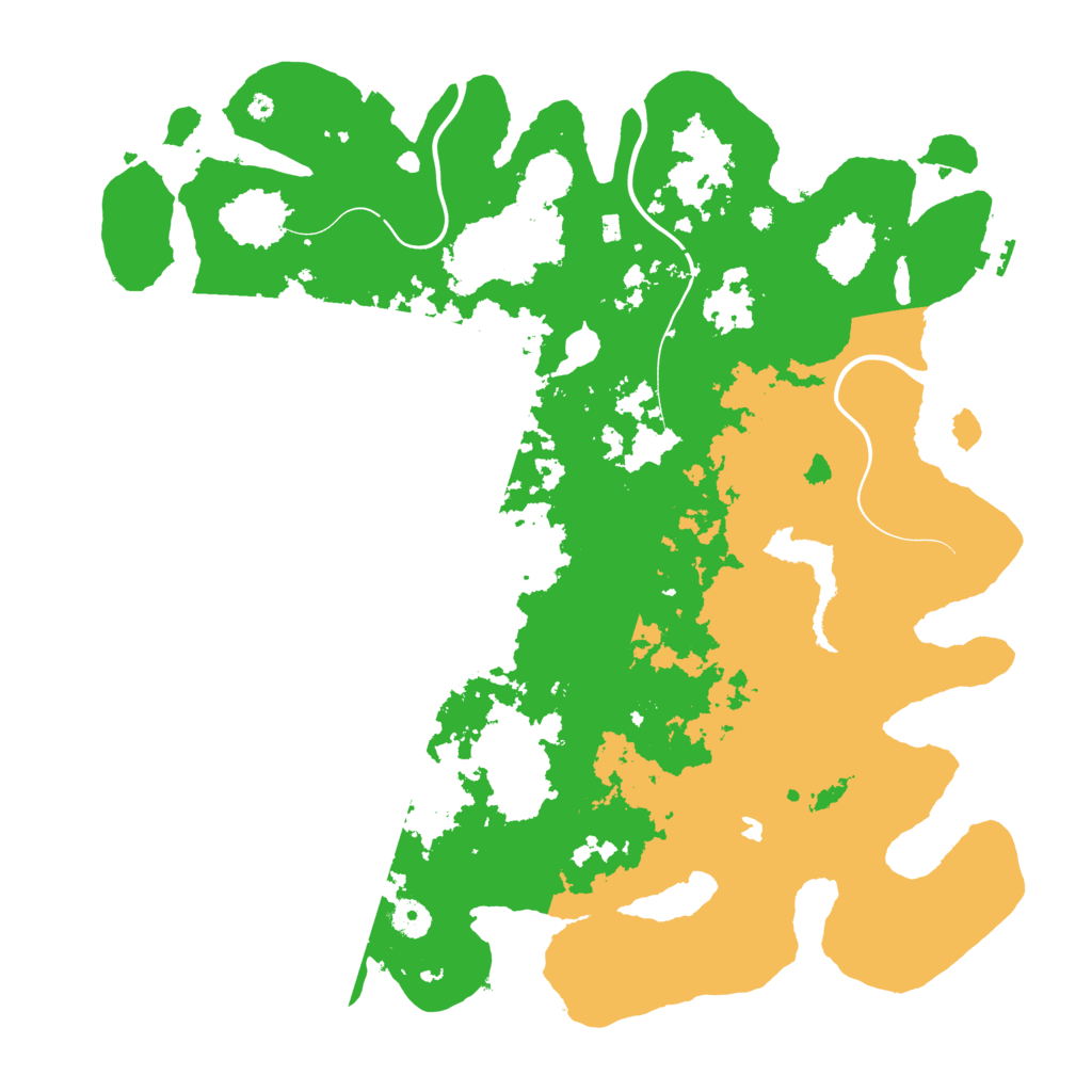 Biome Rust Map: Procedural Map, Size: 4300, Seed: 12682