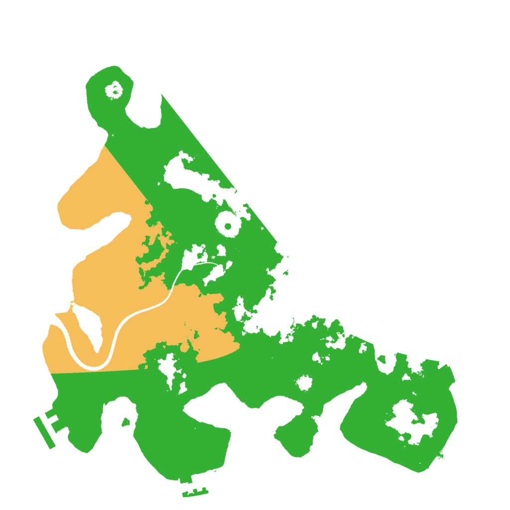 Biome Rust Map: Procedural Map, Size: 3000, Seed: 1281882755