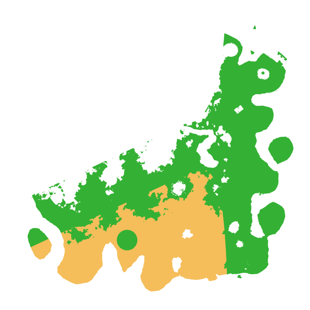 Biome Rust Map: Procedural Map, Size: 4000, Seed: 302747577