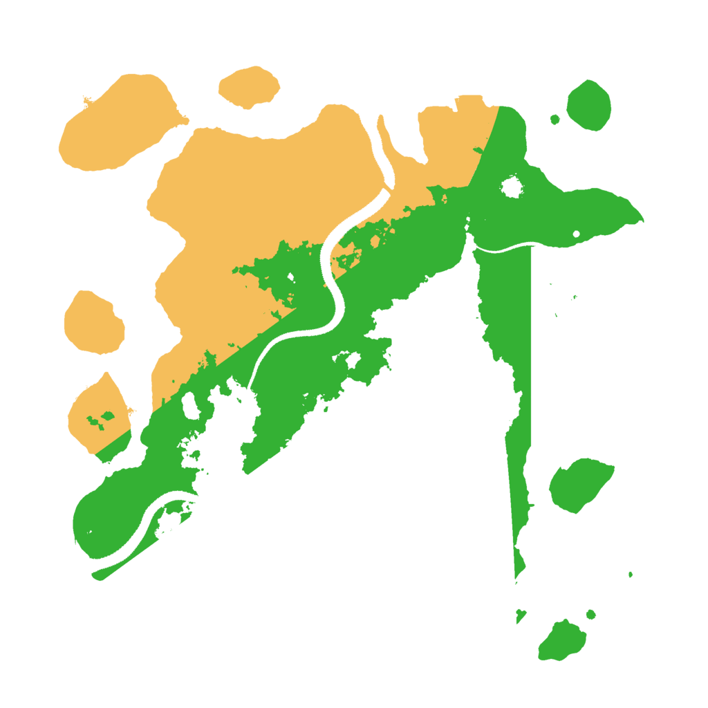 Biome Rust Map: Procedural Map, Size: 3000, Seed: 1747713755