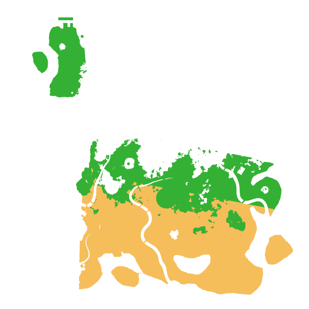 Biome Rust Map: Procedural Map, Size: 4250, Seed: 1942788197