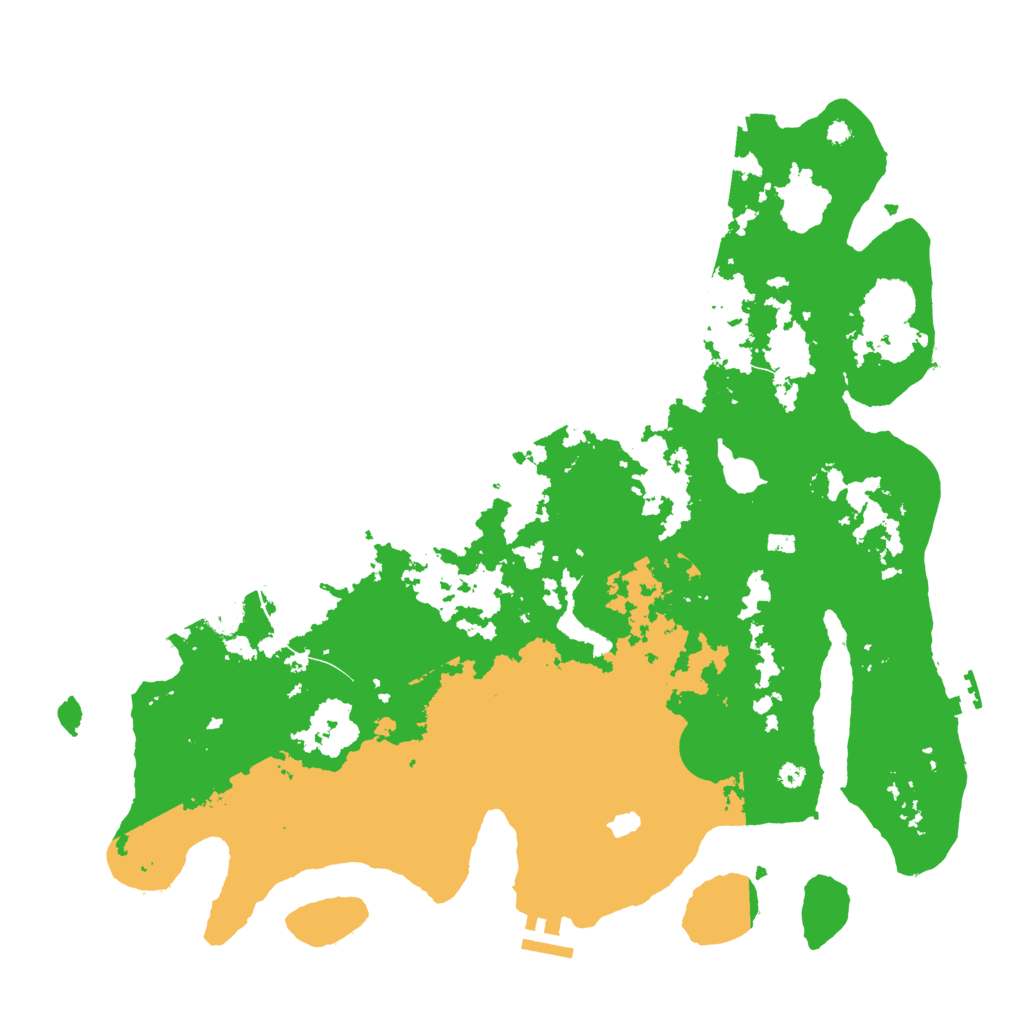 Biome Rust Map: Procedural Map, Size: 4000, Seed: 452224