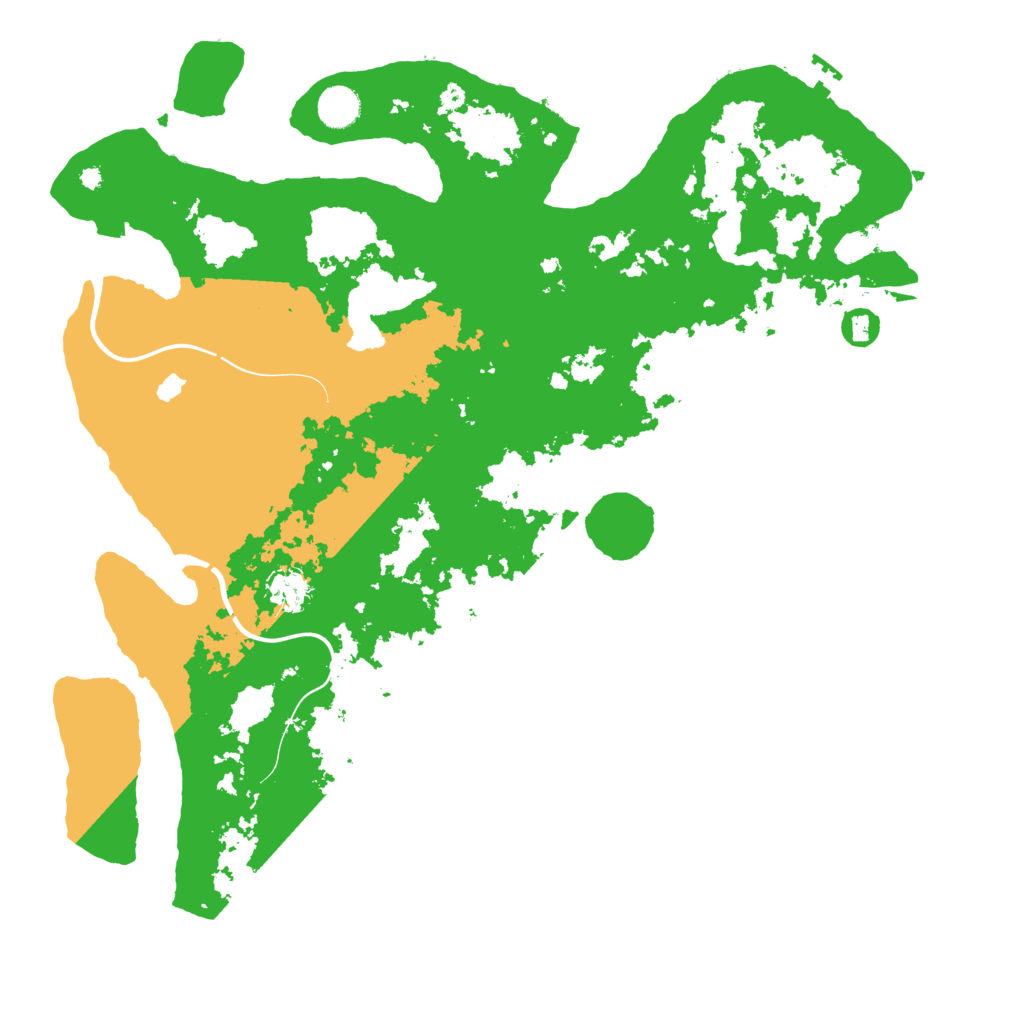 Biome Rust Map: Procedural Map, Size: 4250, Seed: 5563438