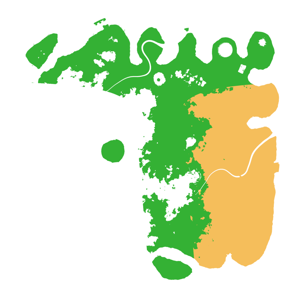Biome Rust Map: Procedural Map, Size: 3750, Seed: 953052391