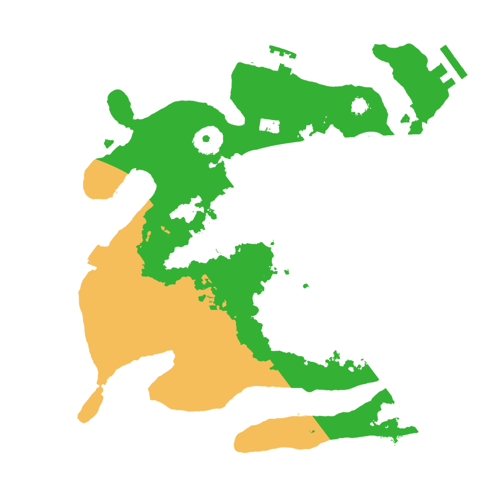 Biome Rust Map: Procedural Map, Size: 2700, Seed: 1413070141